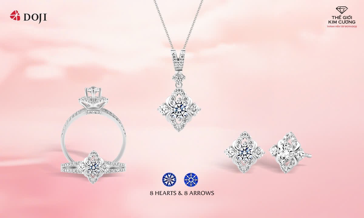 DOJI & Thế giới kim cương tôn vinh xu hướng đa phong cách của phái đẹp với ngàn ưu đãi ngày 8/3