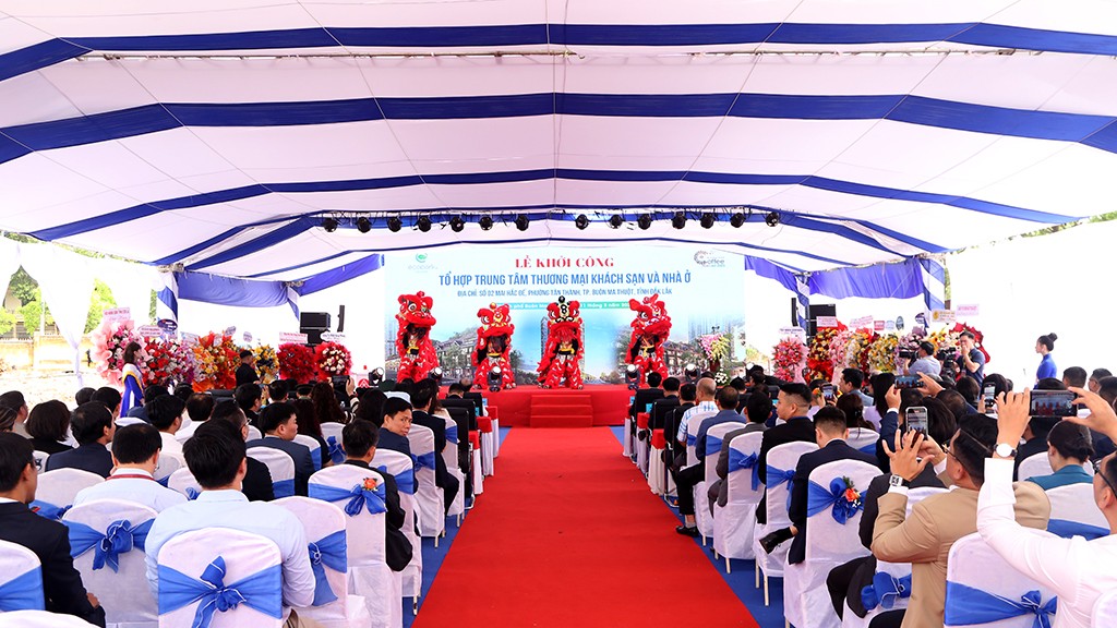 Khởi công Dự án Tổ hợp trung tâm thương mại, khách sạn, nhà ở tại số 02 Mai Hắc Đế