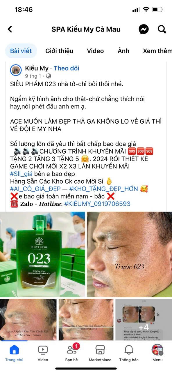 Lật tẩy “Spa Ma” ở Cà Mau: Rao bán mỹ phẩm không rõ nguồn gốc, lừa cả địa chỉ lẫn niềm tin