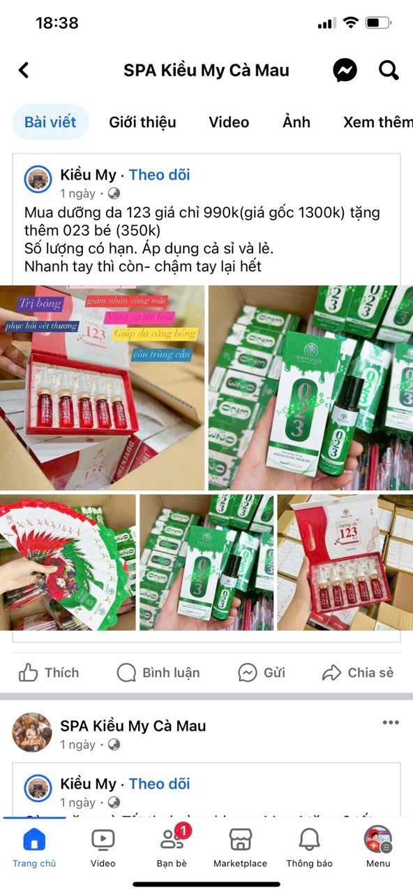 Lật tẩy “Spa Ma” ở Cà Mau: Rao bán mỹ phẩm không rõ nguồn gốc, lừa cả địa chỉ lẫn niềm tin