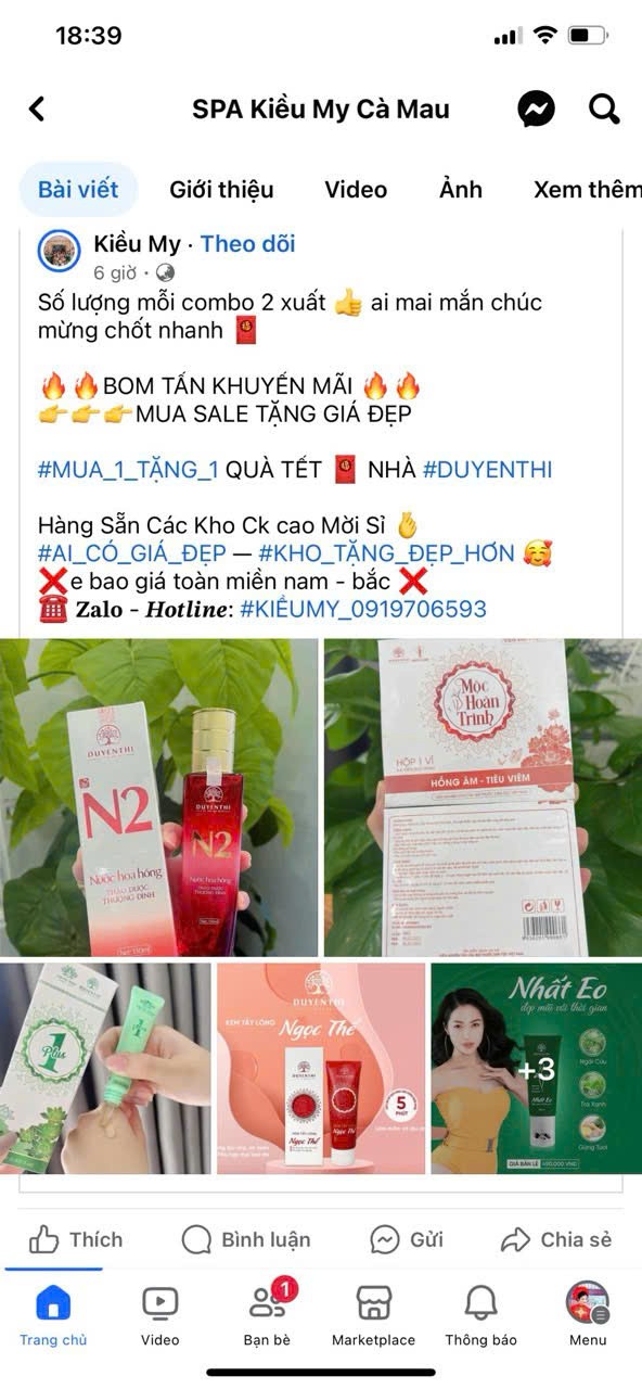 Lật tẩy “Spa Ma” ở Cà Mau: Rao bán mỹ phẩm không rõ nguồn gốc, lừa cả địa chỉ lẫn niềm tin