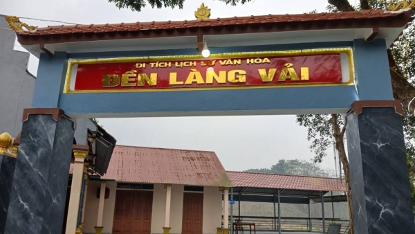 Di tích lịch sử - văn hóa đền Làng Vải: Nơi gìn giữ hồn quê và sức mạnh cộng đồng