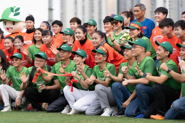 Đồng hành và tiếp sức cho các Đội tuyển Bóng đá Quốc gia Việt Nam