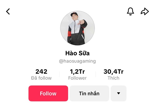 Chủ kênh Tik Tok Hào Sữa nhận được nhiều sự quan tâm là ai? Chủ kênh Tik Tok Hào Sữa nhận được nhiều sự quan tâm là ai?