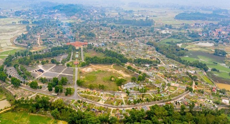 Giao hơn 380.000m2 đất cho Công ty cổ phần Ao Vua mở rộng công viên nghĩa trang Vĩnh Hằng tại Ba Vì