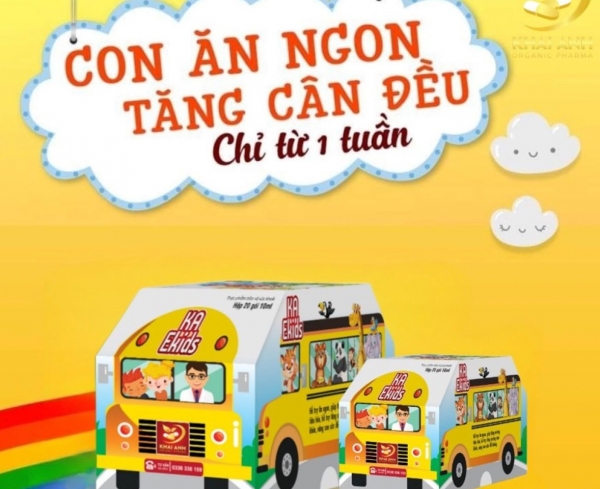 Bộ Y tế thu hồi công bố sản phẩm Siro Ka Ekid của công ty dược phẩm Organic Khải Anh