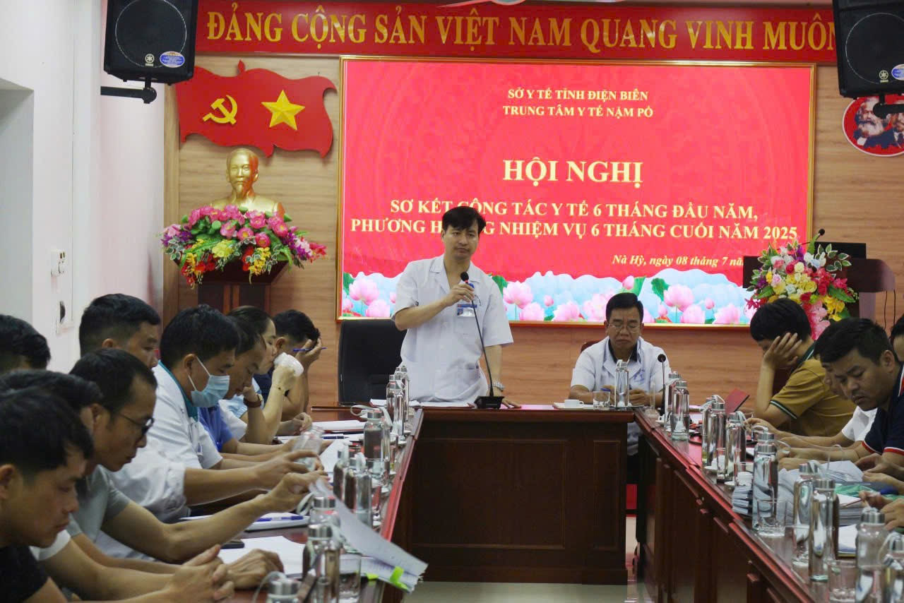 “Tinh gọn tổ chức – Vững mạnh chuyên môn – Lan tỏa thi đua” – Hành trình nửa đầu 2025 của Trung tâm Y tế Nậm Pồ