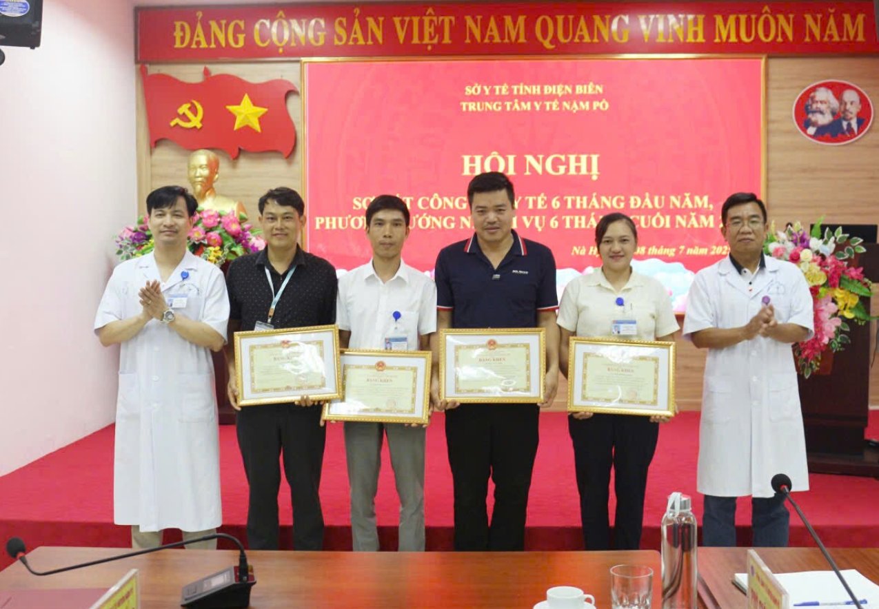 “Tinh gọn tổ chức – Vững mạnh chuyên môn – Lan tỏa thi đua” – Hành trình nửa đầu 2025 của Trung tâm Y tế Nậm Pồ