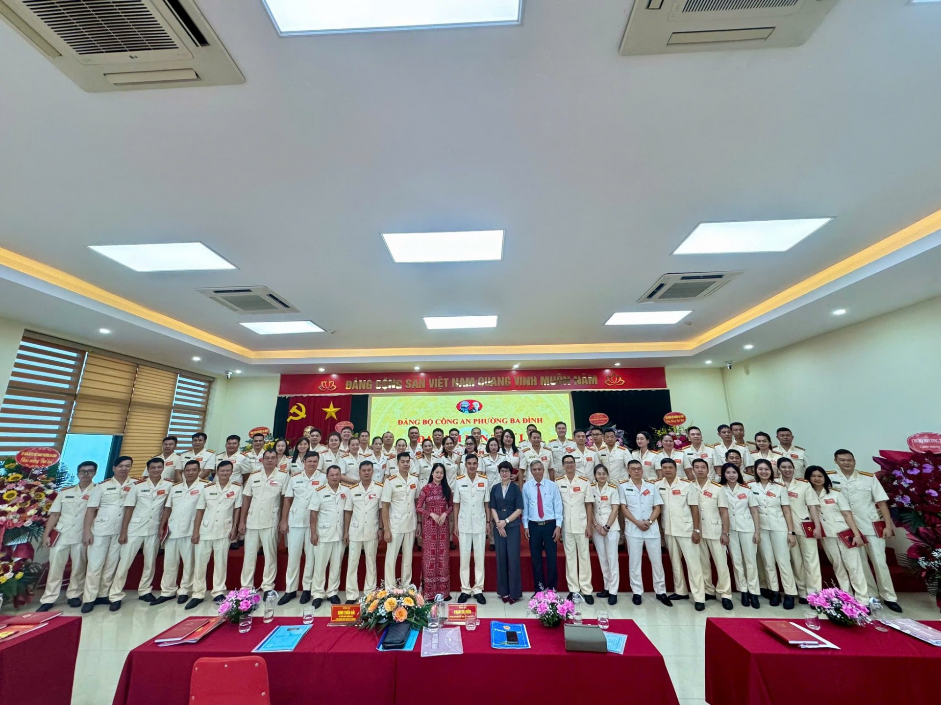 Đại hội Đảng bộ Công an phường Ba Đình lần thứ I, nhiệm kỳ 2025–2030: Đoàn kết, đổi mới, vì bình yên của Nhân dân
