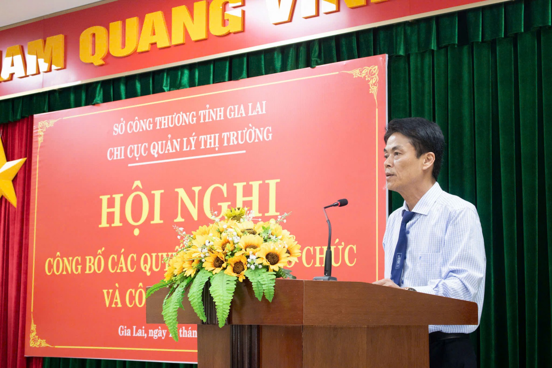 Gia Lai: Công bố Quyết định bổ nhiệm lãnh đạo Chi cục Quản lý thị trường Gia Lai: Công bố Quyết định bổ nhiệm lãnh đạo Chi cục Quản lý thị trường