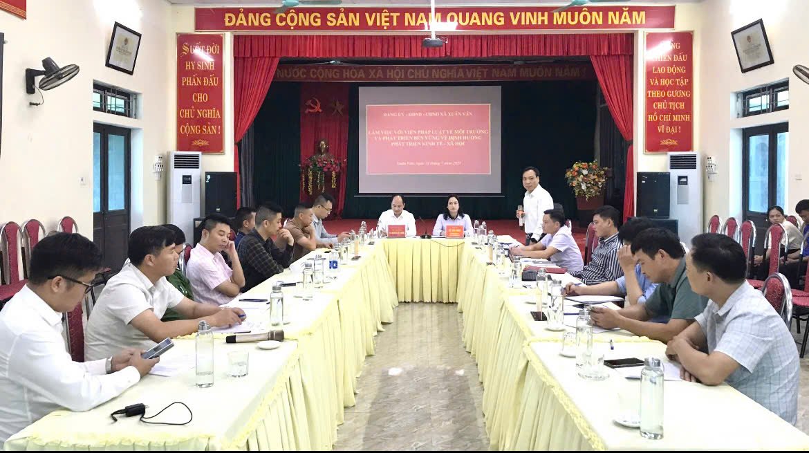 Xuân Vân định hướng phát triển kinh tế xanh bền vững