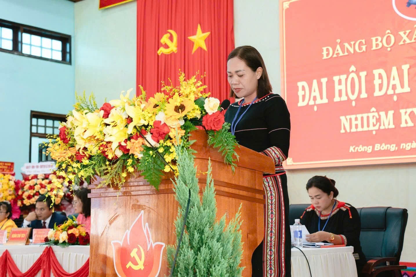 Krông Bông: Đại hội đại biểu Đảng bộ lần thứ I, nhiệm kỳ 2025-2030 thành công tốt đẹp