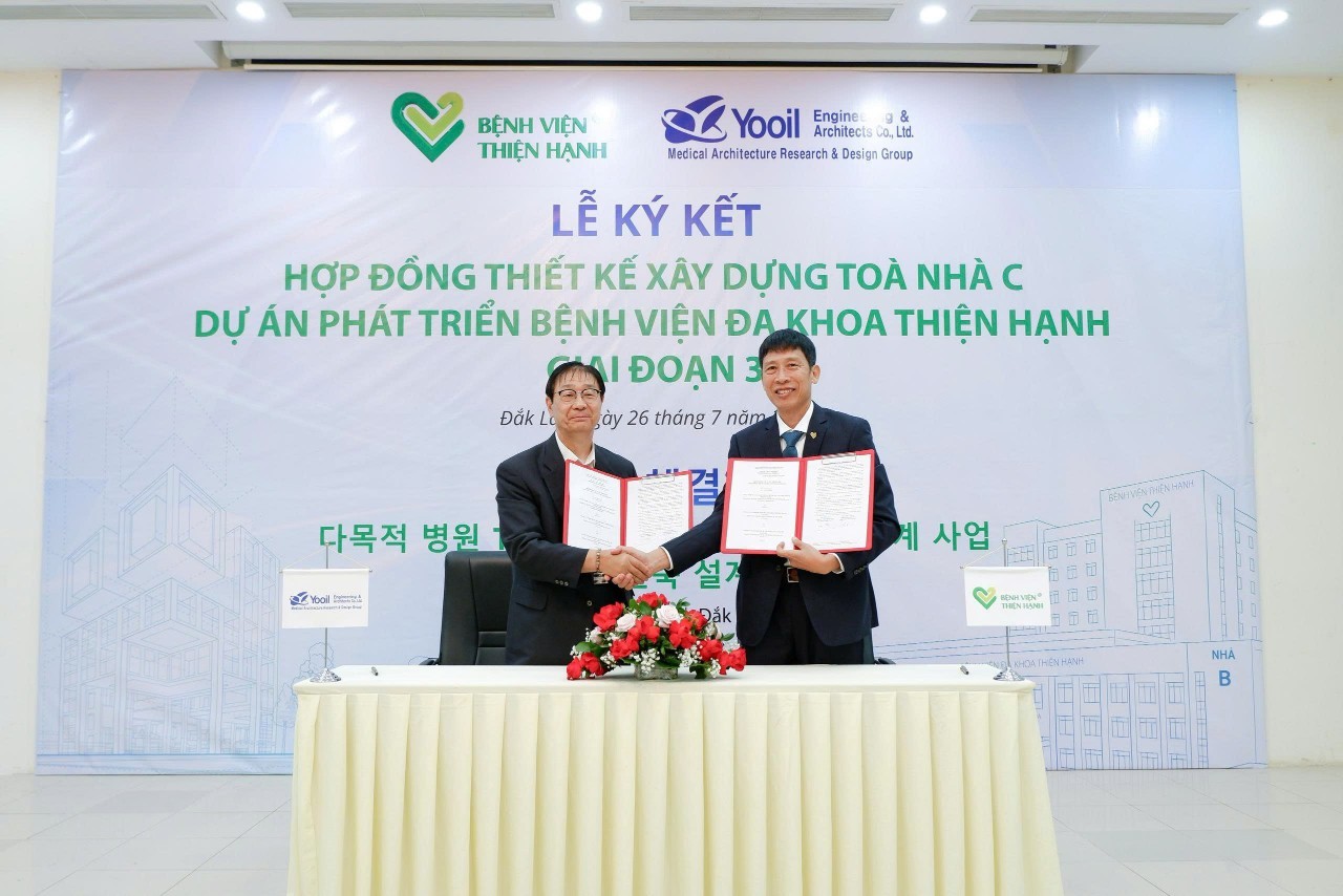Bệnh viện Thiện Hạnh ký kết hợp đồng thiết kế Tòa nhà C: Bước tiến mới trong phát triển y tế tại Đắk Lắk Bệnh viện Thiện Hạnh ký kết hợp đồng thiết kế Tòa nhà C: Bước tiến mới trong phát triển y tế tại Đắk Lắk