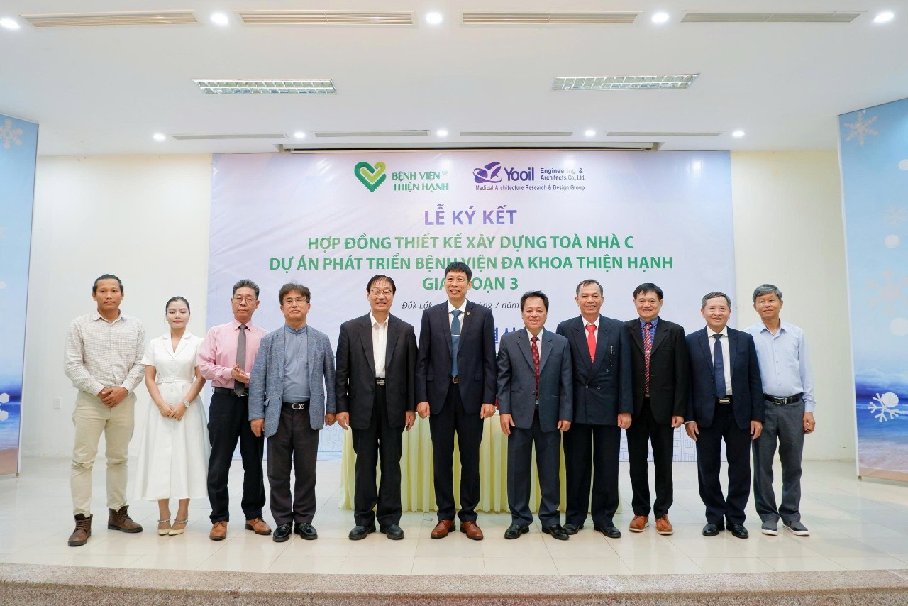 Bệnh viện Thiện Hạnh ký kết hợp đồng thiết kế Tòa nhà C: Bước tiến mới trong phát triển y tế tại Đắk Lắk Bệnh viện Thiện Hạnh ký kết hợp đồng thiết kế Tòa nhà C: Bước tiến mới trong phát triển y tế tại Đắk Lắk
