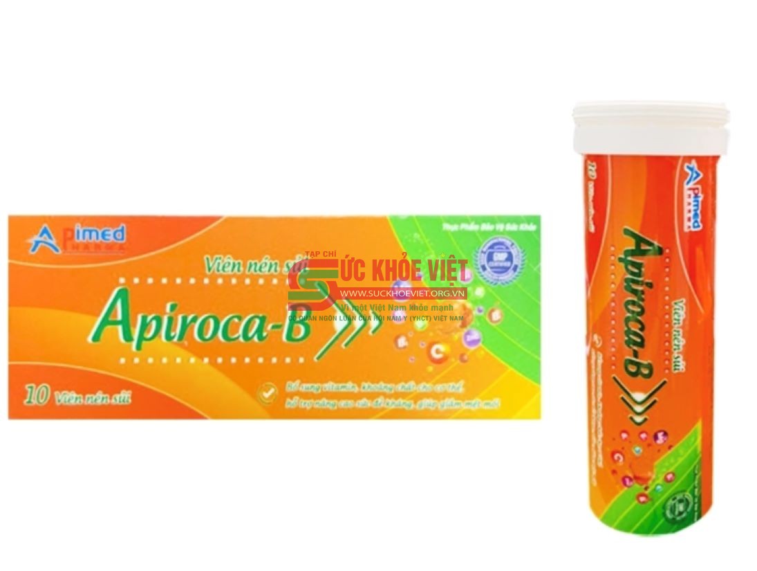 Bộ Y tế tạm dừng luu thông lô viên sủi APIROCA-B do không đạt chất lượng Bộ Y tế tạm dừng luu thông lô viên sủi APIROCA-B do không đạt chất lượng
