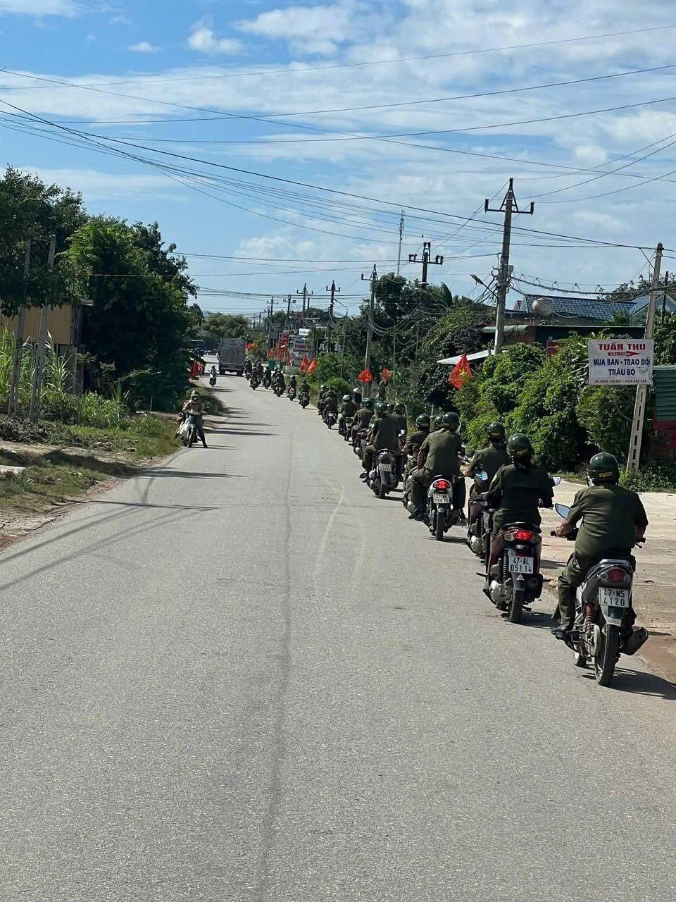 Lễ ra quân cao điểm tấn công, trấn áp tội phạm, bảo đảm ANTT các hoạt động kỷ niệm 80 năm cách mạng tháng 8 và Quốc khánh 2/9 và Đại hội Đảng các cấp