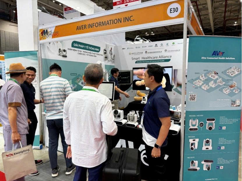 AVer mang đến hệ sinh thái “Y tế kết nối” tại Vietnam Medi-Pharm Expo 2025