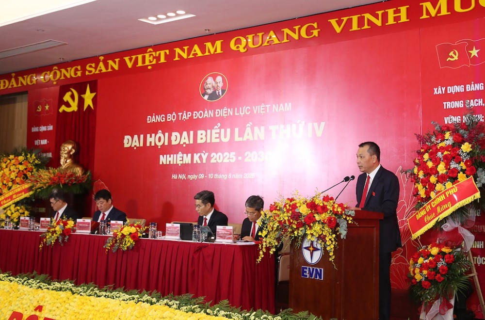 Đại hội Đảng bộ EVN lần thứ IV: Quyết tâm bứt phá trong kỷ nguyên mới