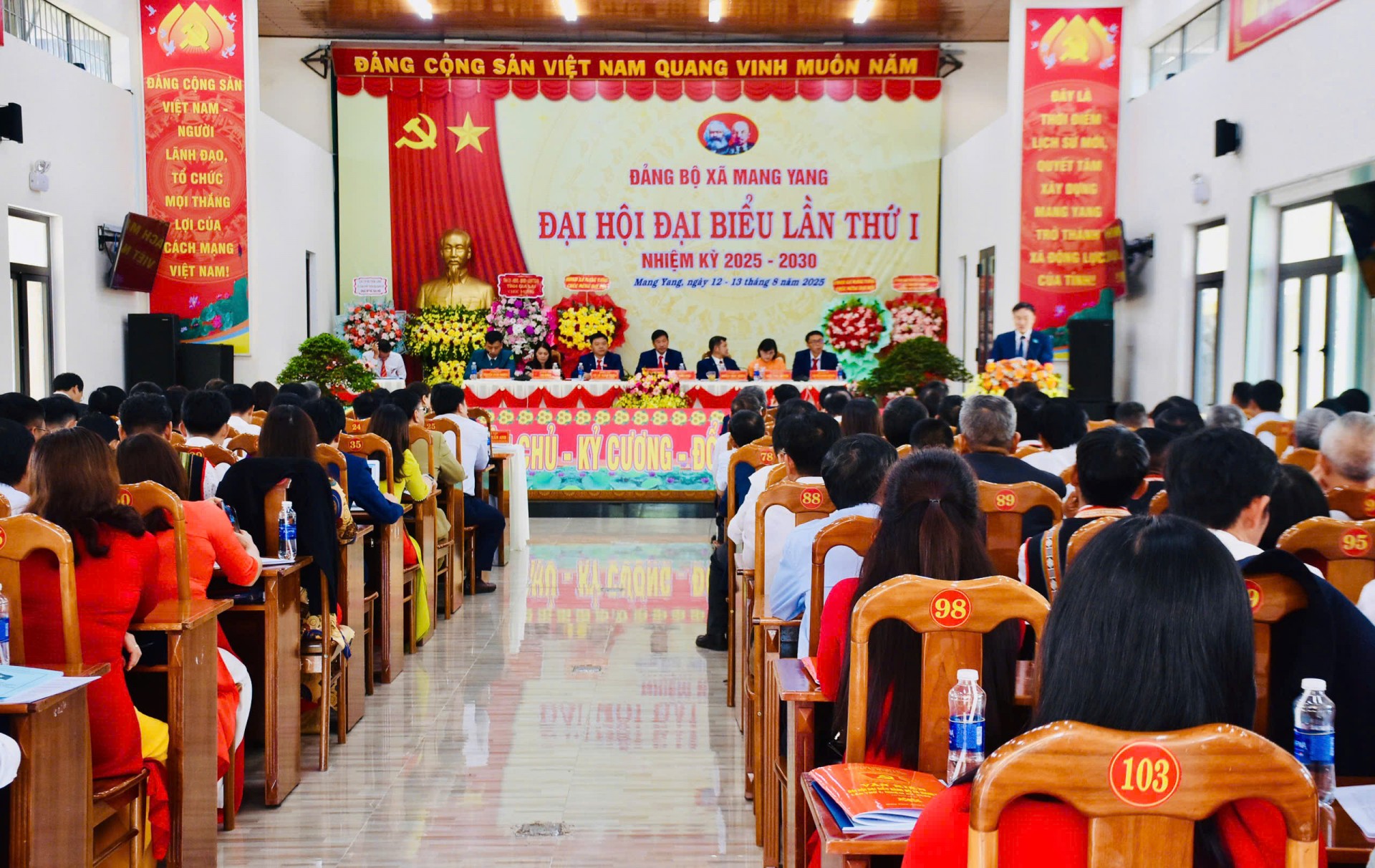 Đảng bộ xã Mang Yang đặt mục tiêu xây dựng Mang Yang trở thành xã động lực của tỉnh Gia Lai Đảng bộ xã Mang Yang đặt mục tiêu xây dựng Mang Yang trở thành xã động lực của tỉnh Gia Lai