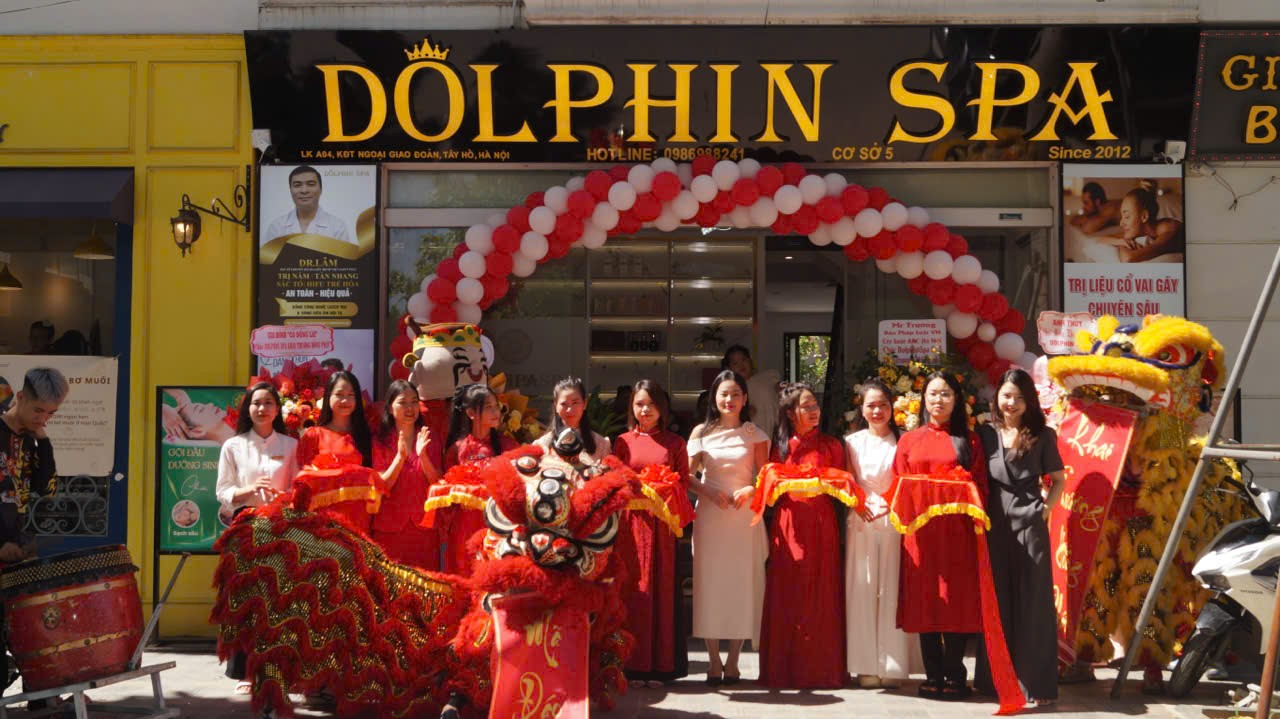 Dolphin Spa khai trương cơ sở 5, mở rộng dấu ấn thương hiệu làm đẹp