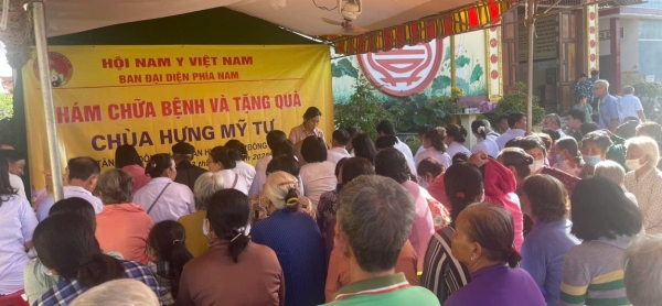 Hội Nam Y Việt Nam lan tỏa tấm lòng yêu thương đến cộng đồng tại Đồng Tháp