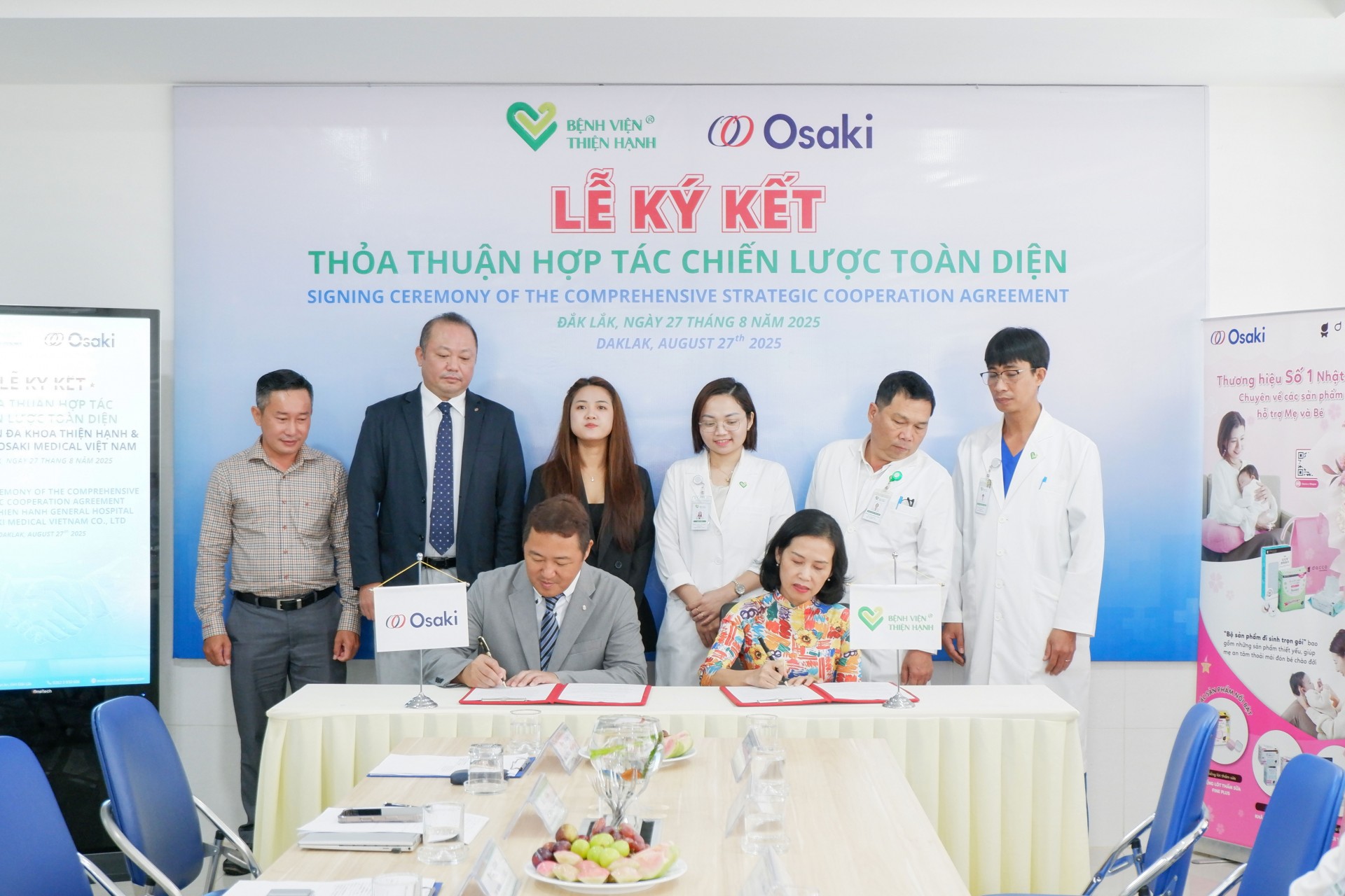 Bệnh viện Thiện Hạnh ký kết hợp tác chiến lược với Osaki Medical Việt Nam – mở ra cơ hội phát triển Y tế hướng tới chuẩn quốc tế