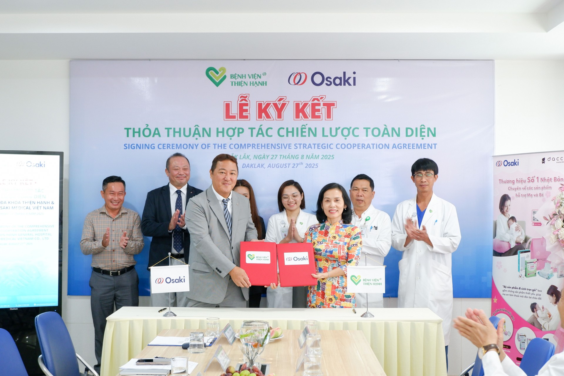 Bệnh viện Thiện Hạnh ký kết hợp tác chiến lược với Osaki Medical Việt Nam – mở ra cơ hội phát triển Y tế hướng tới chuẩn quốc tế