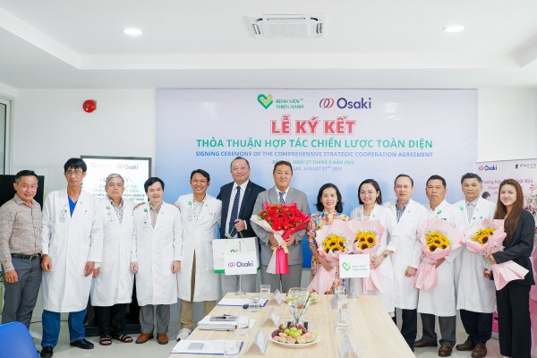 Bệnh viện Thiện Hạnh ký kết hợp tác chiến lược với Osaki Medical Việt Nam – mở ra cơ hội phát triển Y tế hướng tới chuẩn quốc tế
