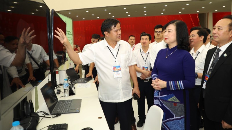 Trải nghiệm dịch vụ y tế hiện đại tại Triển lãm thành tựu đất nước 80 năm