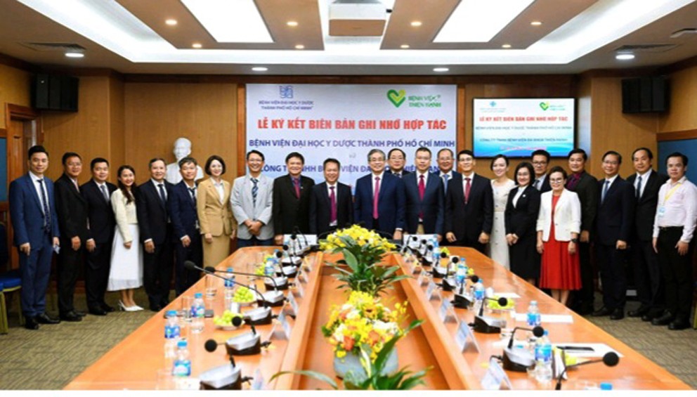 Bệnh viện Đại học Y Dược TP.HCM và Bệnh viện đa khoa Thiện Hạnh ký Biên bản ghi nhớ hợp tác chiến lược