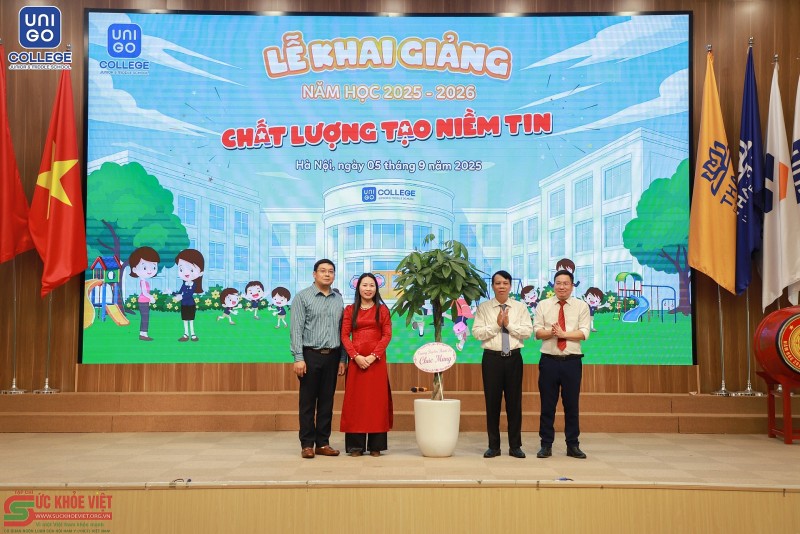 Trường UNIGO khai giảng năm học 2025-2026: Khởi đầu hành trình tri thức, hướng về tương lai