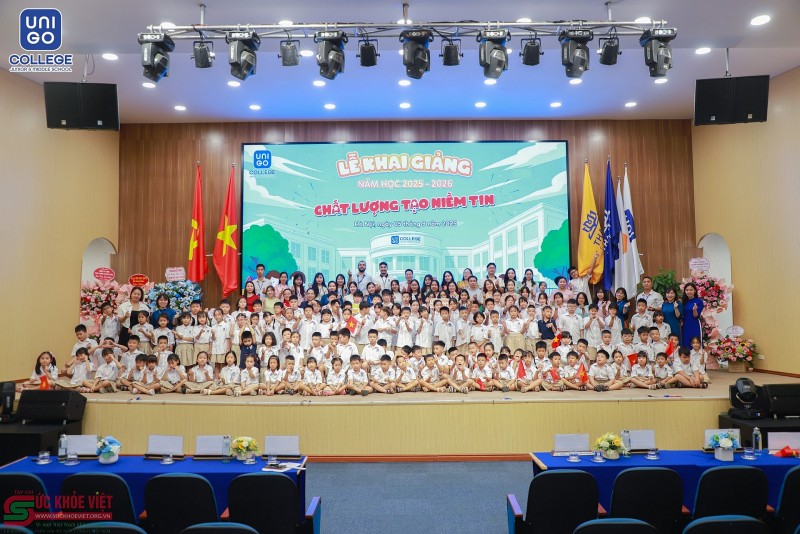 Trường UNIGO khai giảng năm học 2025-2026: Khởi đầu hành trình tri thức, hướng về tương lai