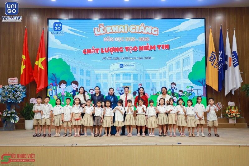 Trường UNIGO khai giảng năm học 2025-2026: Khởi đầu hành trình tri thức, hướng về tương lai