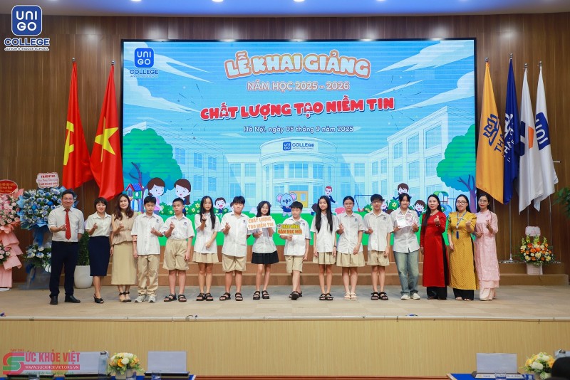 Trường UNIGO khai giảng năm học 2025-2026: Khởi đầu hành trình tri thức, hướng về tương lai