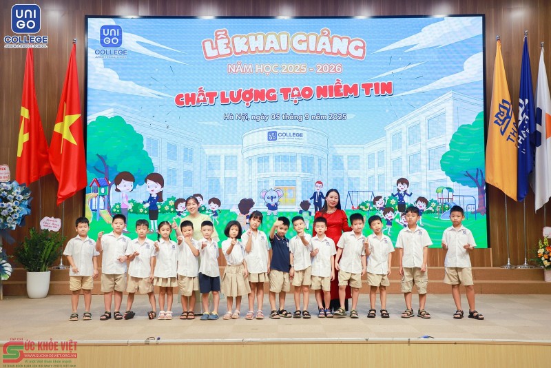 Trường UNIGO khai giảng năm học 2025-2026: Khởi đầu hành trình tri thức, hướng về tương lai