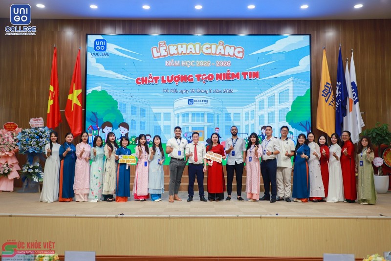 Trường UNIGO khai giảng năm học 2025-2026: Khởi đầu hành trình tri thức, hướng về tương lai