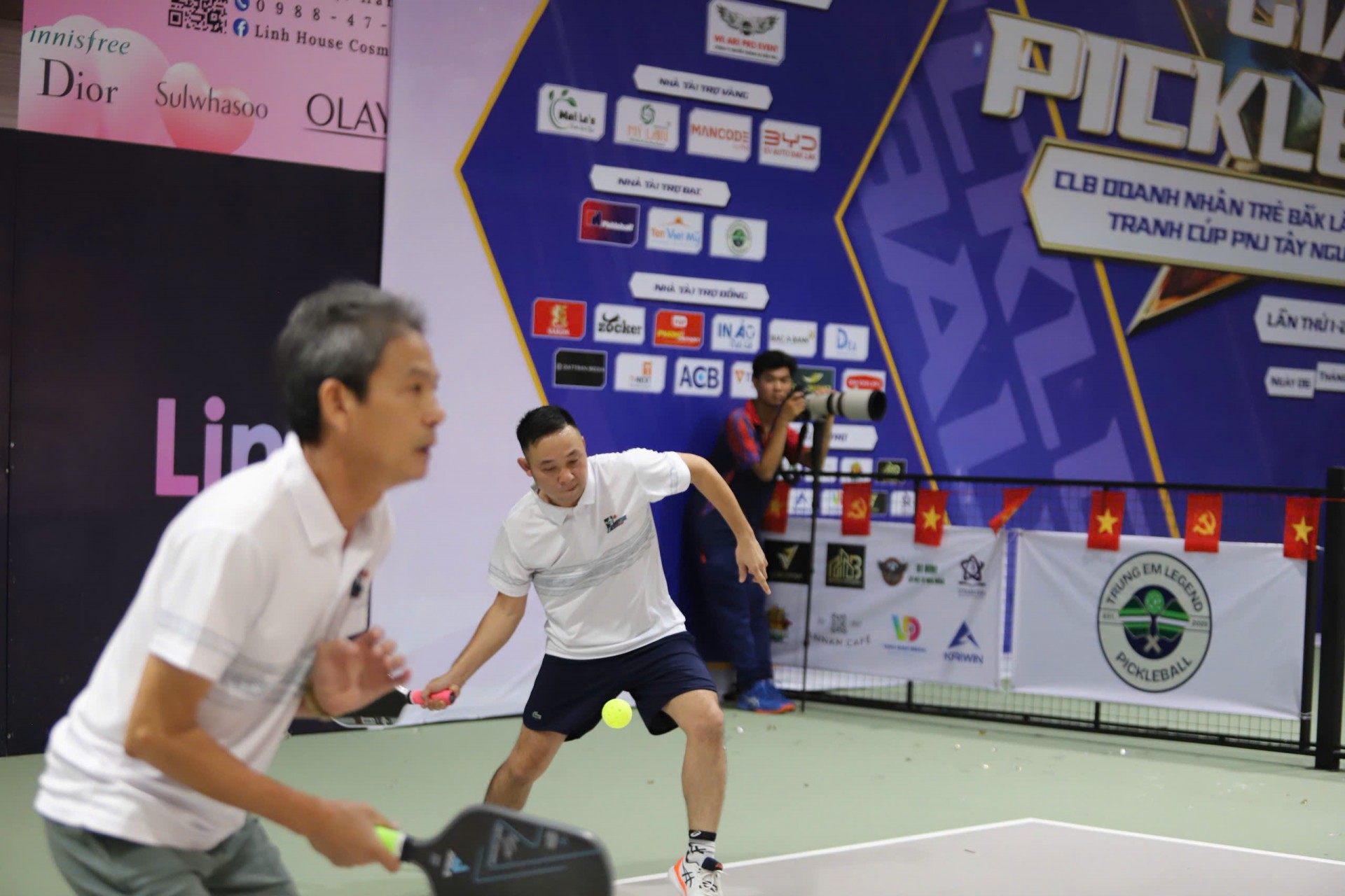 Những hình ảnh ấn tượng tại Giải  Pickleball CLB Doanh nhân trẻ Đắk Lắk, báo chí, nghệ sĩ và KOLs