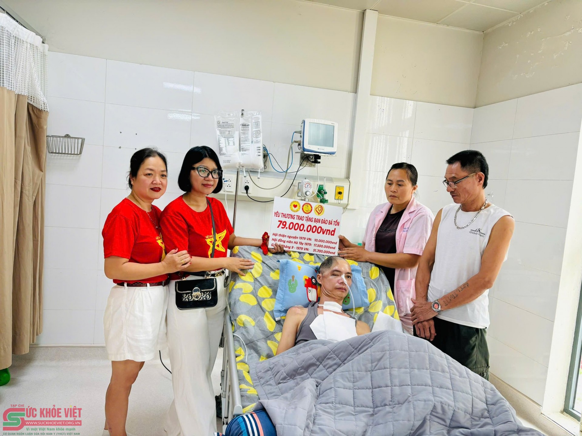 Lan tỏa tình đồng niên 1979: Chung tay viết tiếp hy vọng cho bạn Đào Bá Tốn Lan tỏa tình đồng niên 1979: Chung tay viết tiếp hy vọng cho bạn Đào Bá Tốn