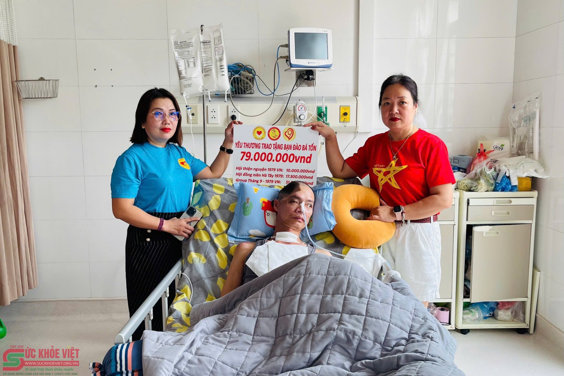 Lan tỏa tình đồng niên 1979: Chung tay viết tiếp hy vọng cho bạn Đào Bá Tốn Lan tỏa tình đồng niên 1979: Chung tay viết tiếp hy vọng cho bạn Đào Bá Tốn