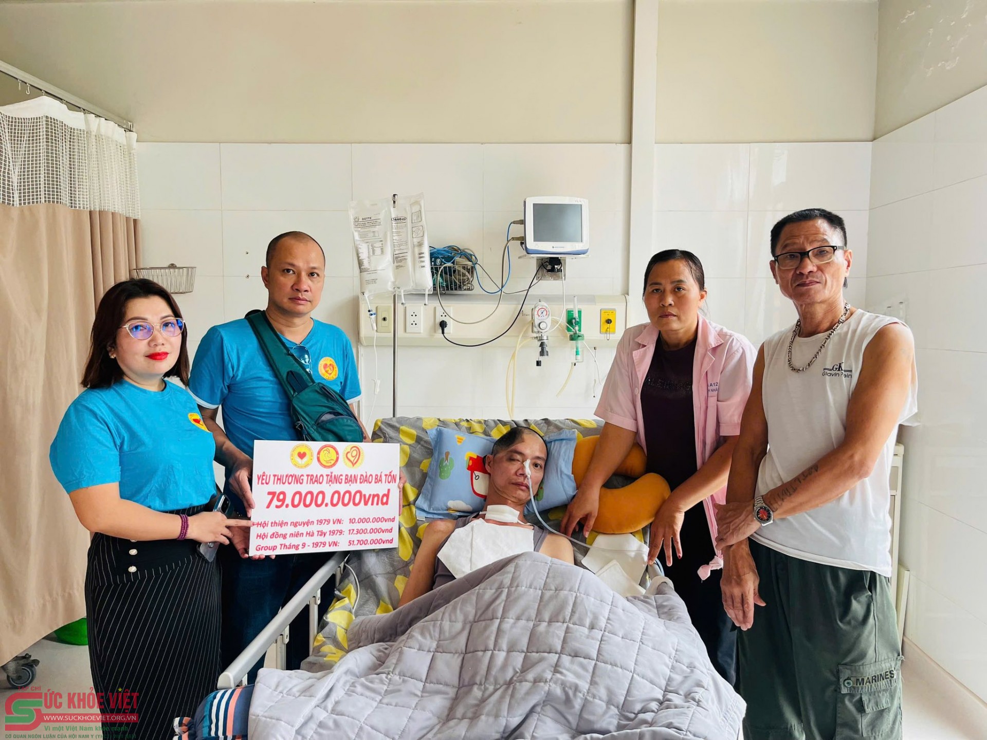 Lan tỏa tình đồng niên 1979: Chung tay viết tiếp hy vọng cho bạn Đào Bá Tốn Lan tỏa tình đồng niên 1979: Chung tay viết tiếp hy vọng cho bạn Đào Bá Tốn