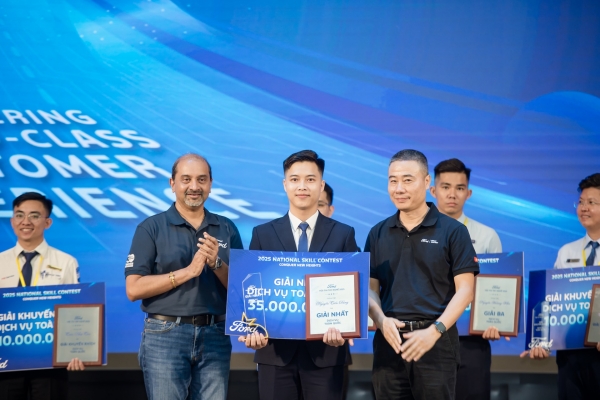 Ford Việt Nam tổ chức hội thi tay nghề toàn quốc 2025, nâng tầm chất lượng dịch vụ cho khách hàng Việt