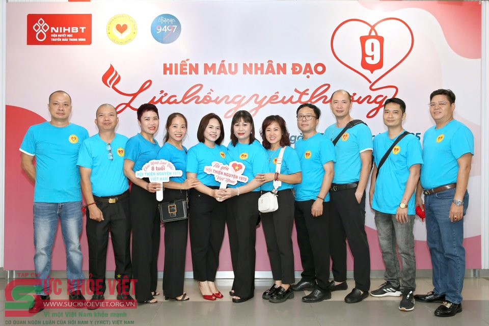 “Lửa hồng yêu thương” – Hiến máu nhân đạo và sẻ chia cùng bệnh nhân nhi ung thư tại Viện Huyết học - Truyền máu Trung ương