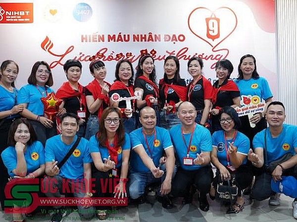 “Lửa hồng yêu thương” – Hiến máu nhân đạo và sẻ chia cùng bệnh nhân nhi ung thư tại Viện Huyết học - Truyền máu Trung ương