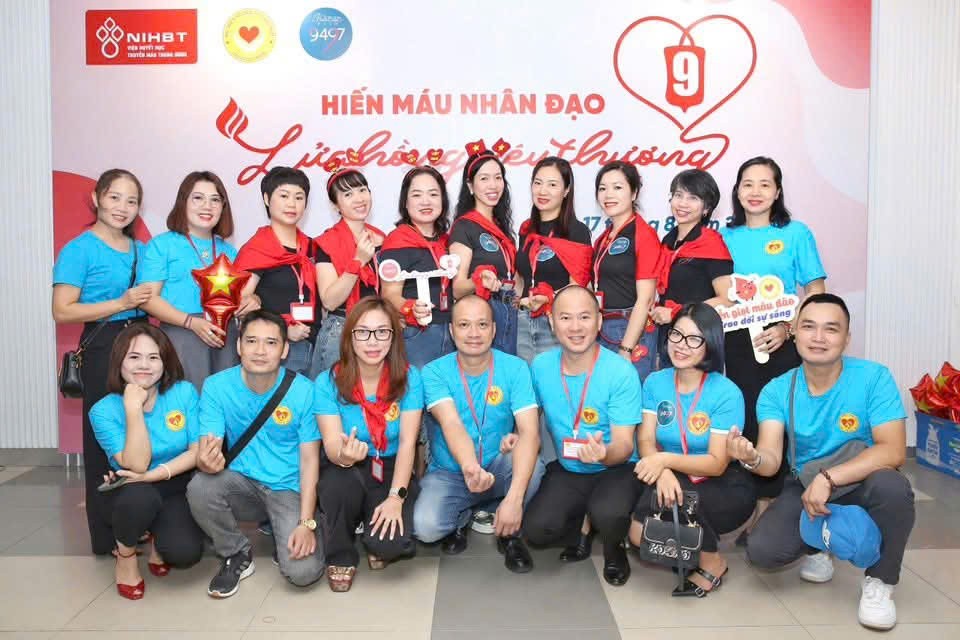 “Lửa hồng yêu thương” – Hiến máu nhân đạo và sẻ chia cùng bệnh nhân nhi ung thư tại Viện Huyết học - Truyền máu Trung ương