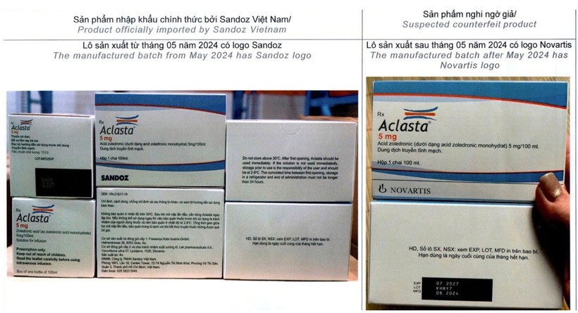 Bộ Y tế cảnh báo về 5 loại thuốc nghi bị làm giả