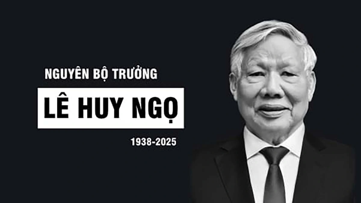 Vĩnh biệt cựu Bộ trưởng Lê Huy Ngọ: Một nhân cách lớn trong lòng dân