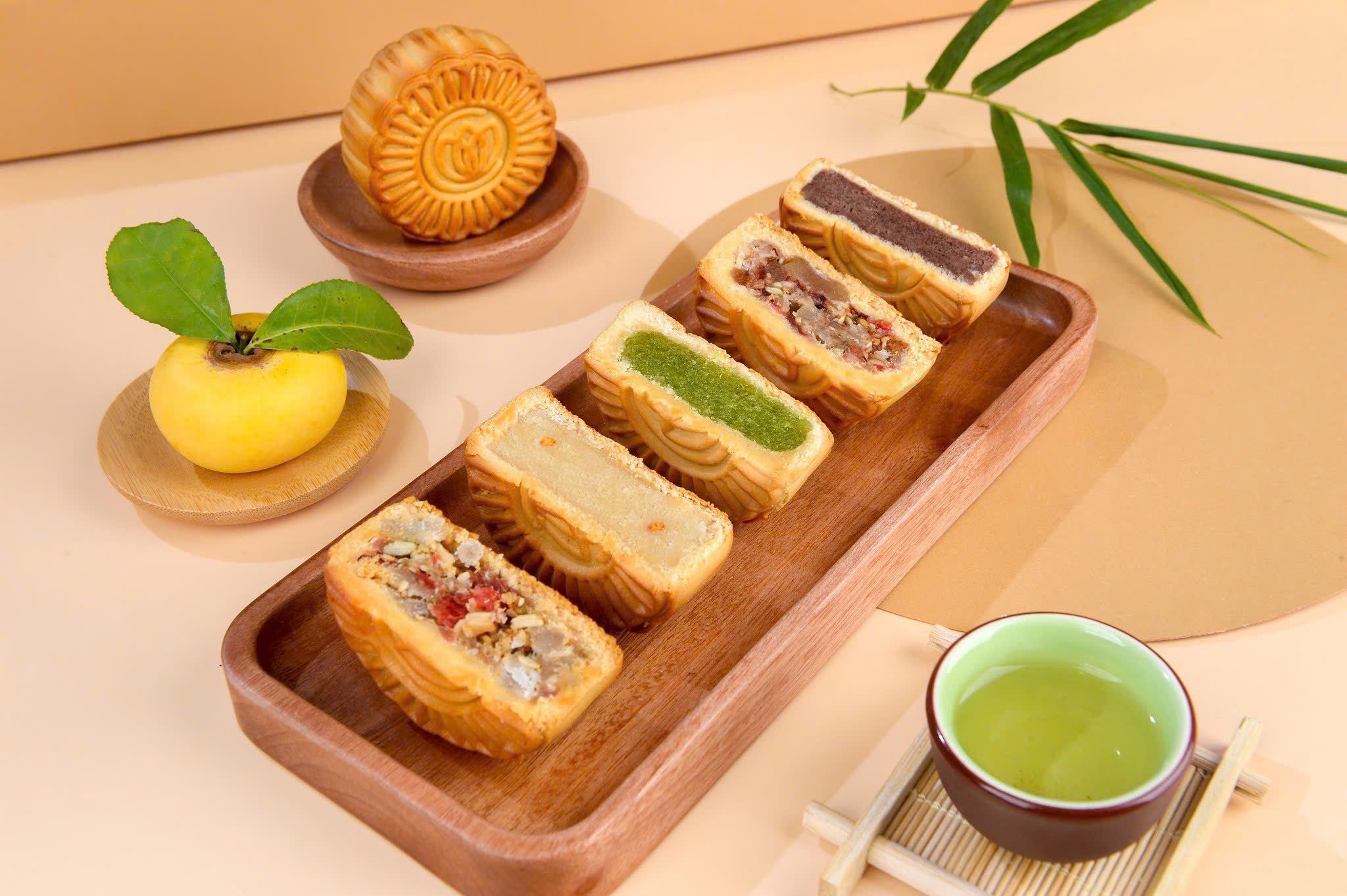 Bánh nướng nhân hương cốm dừa – Bánh Bảo Ngọc