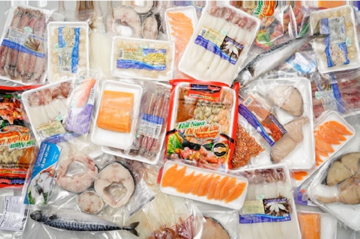 Cẩn thận với thức ăn đông lạnh đóng gói