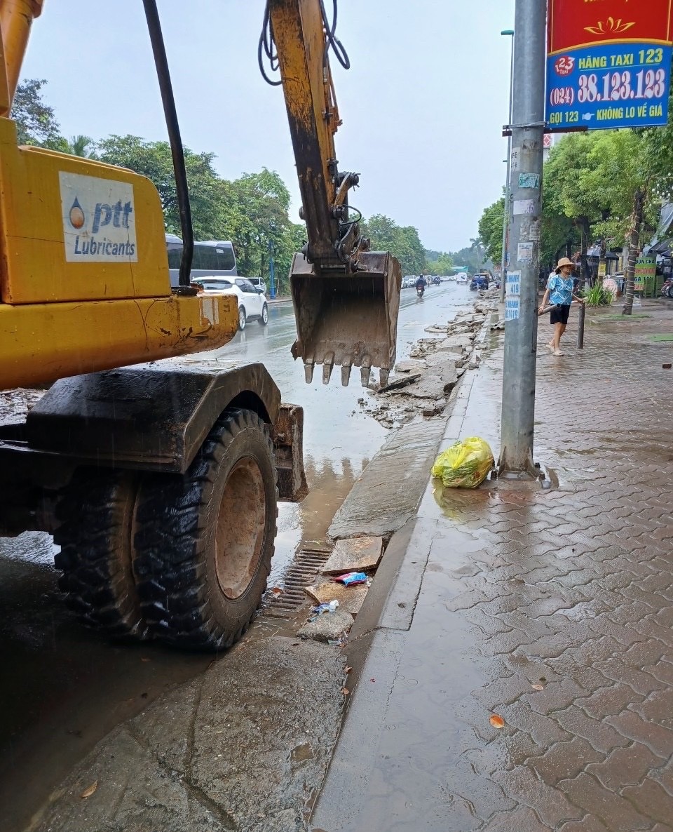 Ra Quân Chỉnh Trang Đô Thị Tuyến Đường Võ Nguyên Giáp tại Xã Vĩnh Thanh