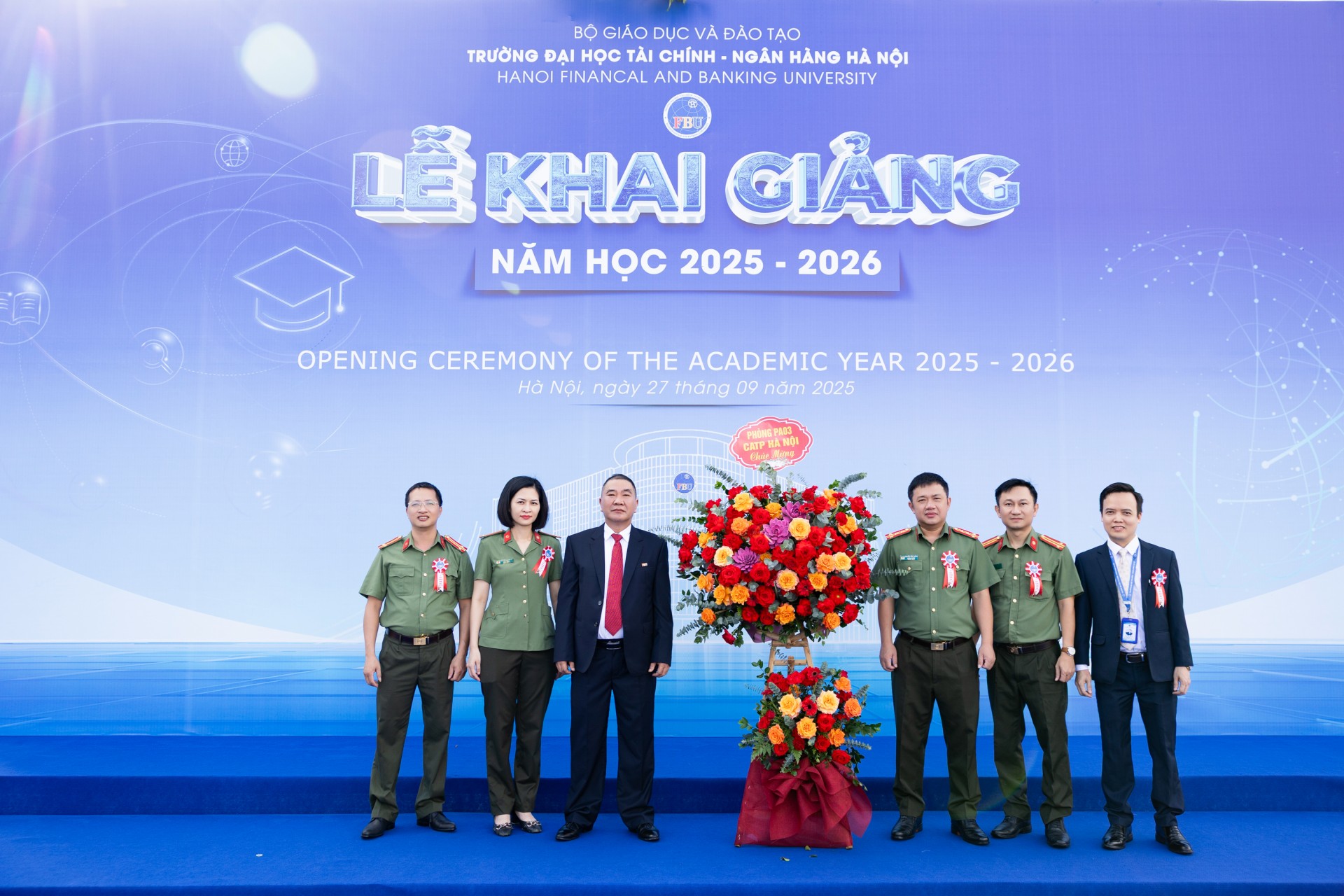 Lễ khai giảng năm học 2025-2026: Khởi đầu mới, khát vọng mới tại trường Đại Học Tài chính – Ngân hàng Hà Nội